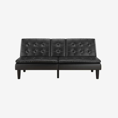 Modern Faux Leather Sofa